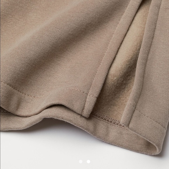 H&M hoodie midi taupe dress - Picture 3 of 5